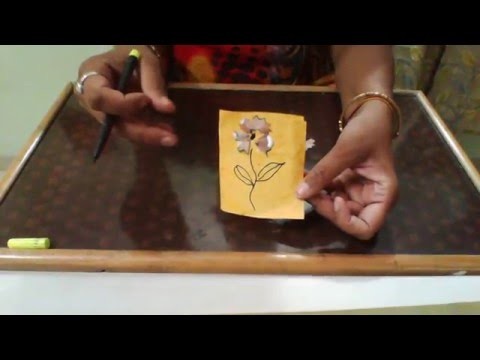 Reuse of pencil waste, craft work for kids with pencil west, how to make a card,