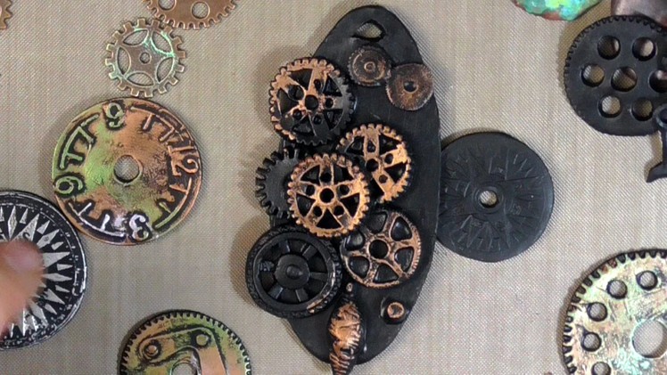 SteamPunk Pendant Part 1 (How To)