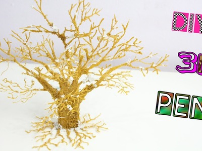 3D PEN - Albero in 3D | How to Make a tree - 3D Printing Pen DIY