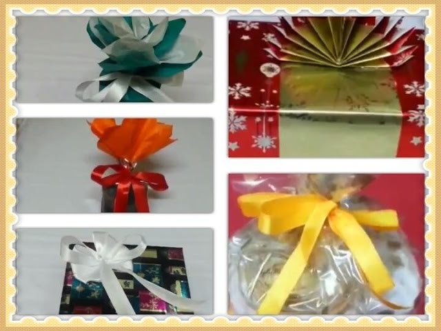 5 DIY Creative Gift Wrapping Ideas for Raksha Bandhan.How to Pack Gifts Easy Way.Rakhi Special.