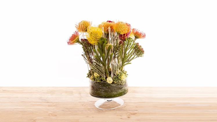 African Vase Arrangement | Flower Factor How To | Flower Arrangement