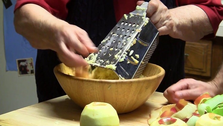 Chef Baba TV: How to Grate an Apple