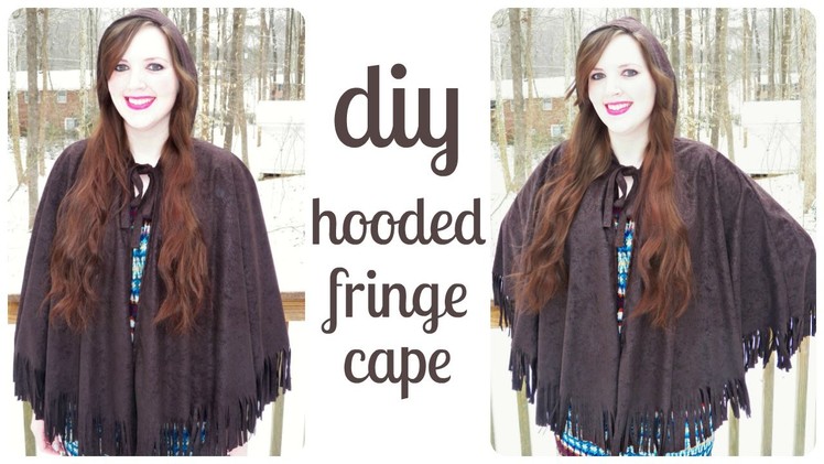[DIY] How to Sew a Cape with Hood & Fringe - Cosplay or Fashion