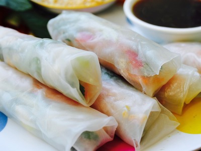 Easy recipe: How to make Vietnamese rice paper rolls