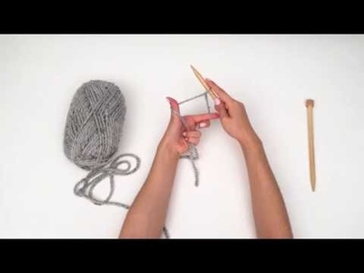 How To Cast On In Knitting By BrennaAnnHandmade. "How To Knit For Beginners" Series #2