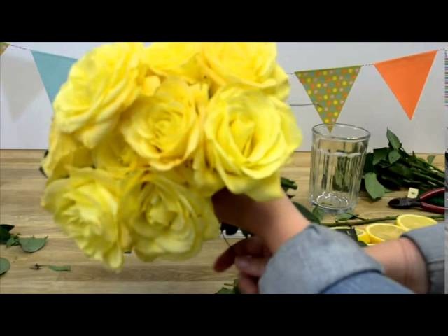 How To Create A Zesty Lemon Centerpiece