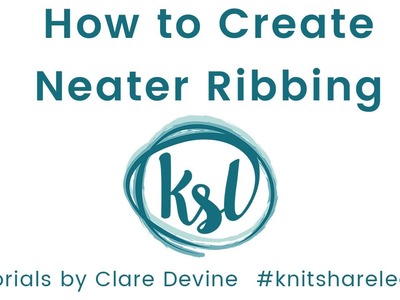 How to Create Neater Ribbing with Combination Knitting