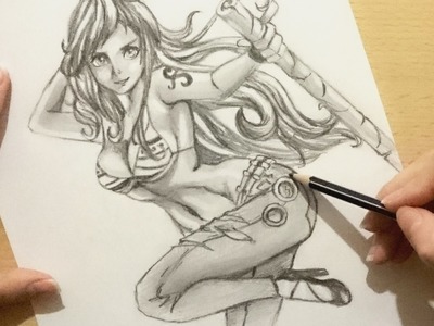 HOW TO DRAW ANIME NAMI- HD