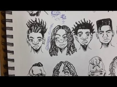 How to Draw (manga style) Black People