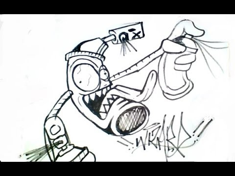 How To Draw Spray Can - Como Dibujar Una Lata De Aerosol