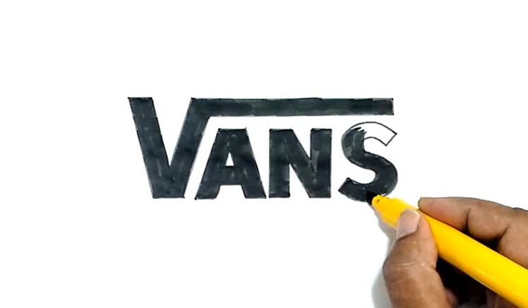 How to Draw the Vans Logo