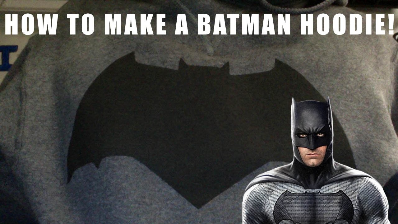 How to Make A Batman Hoodie