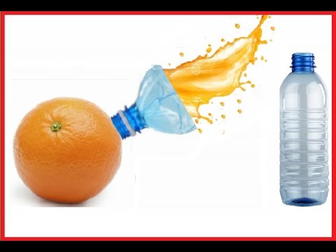 How to Make a Juice Squeezer from Plastic Bottle