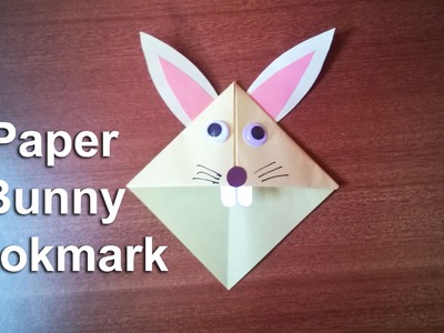 How to Make a Paper Bunny Rabbit Bookmark