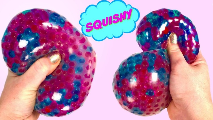 How to Make a Super Squishy Stretchy Orbeez Stress Ball Mashem! Easy DIY Project