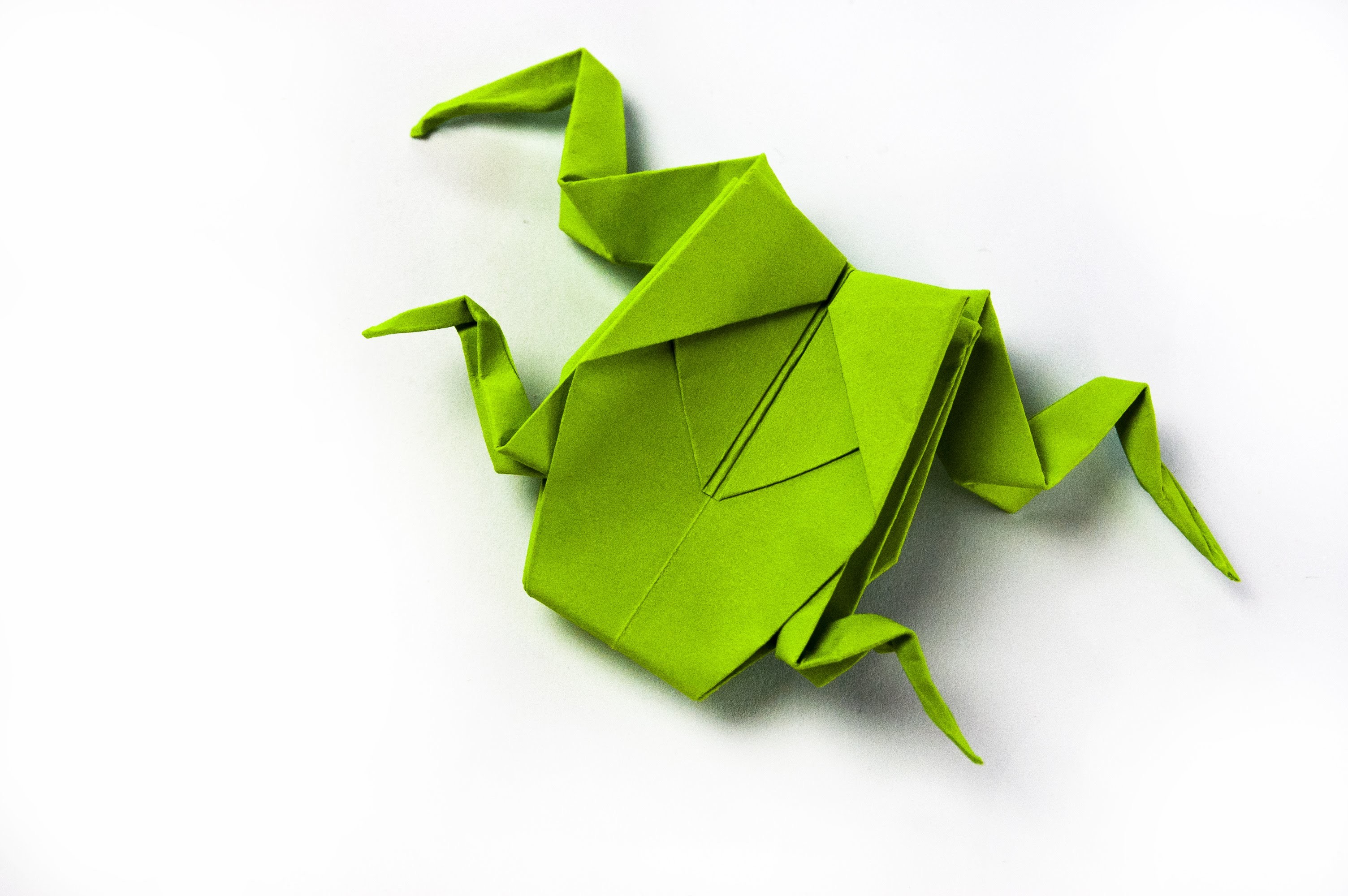 How To Make A Traditional Origami Frog 2203