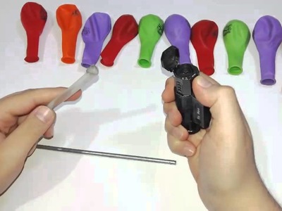 How to make balloon inside balloon! Balloon hack! Pop it!