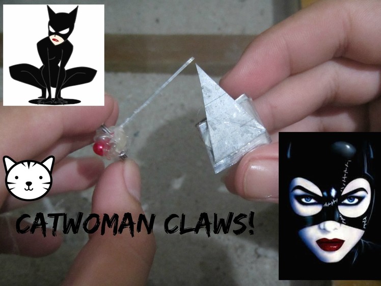 How To Make CATWOMAN CLAWS ( Cosplay. Weapon )