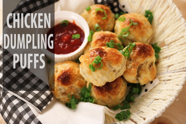 How To Make Chicken Dumpling Puffs - Chicken and Dumplings Recipe