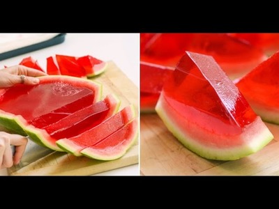 How to make easy watermelon jelly at home. . 