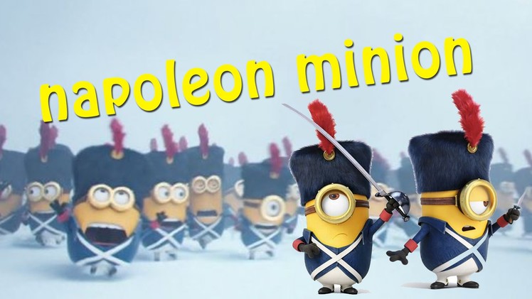 How To Make Napoleon Minion Civil War - Despicable Me Minions Movie Play Doh Clay - Toy For Kids