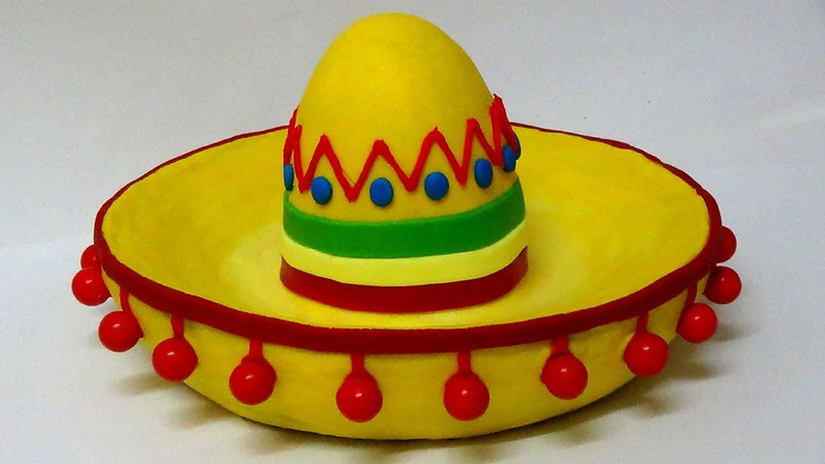 How to make sombrero hat cake