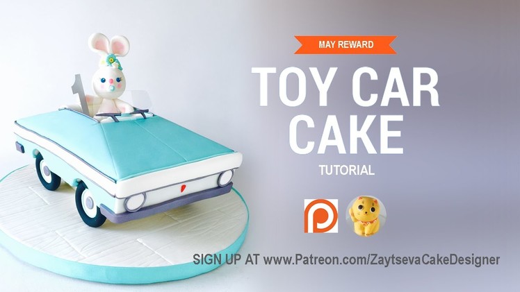 How to make Toy Car cake. Tutorial trailer