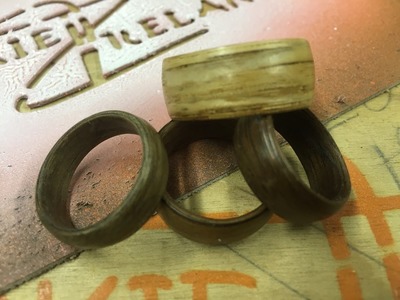 How to make wooden rings