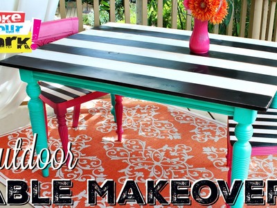 How to: Outdoor Table Makeover