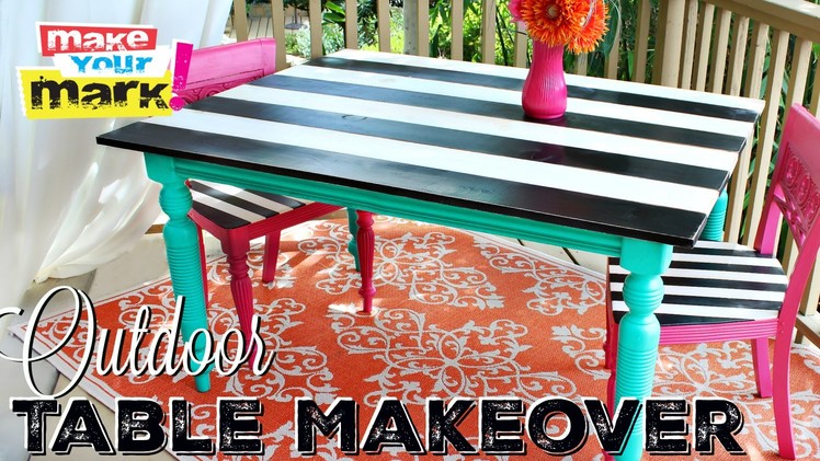 How to: Outdoor Table Makeover