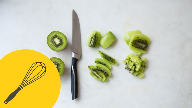 How to Peel and Cut a Kiwi | Essential Knife Skills | Cooking like the Pros