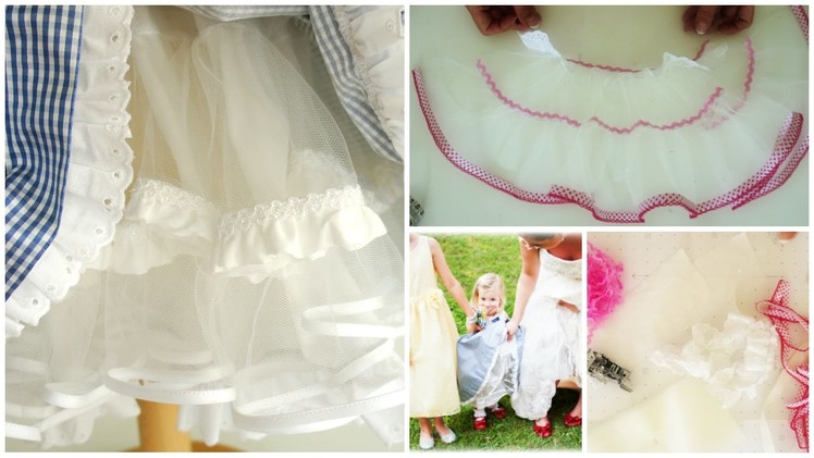 How to sew a Petticoat