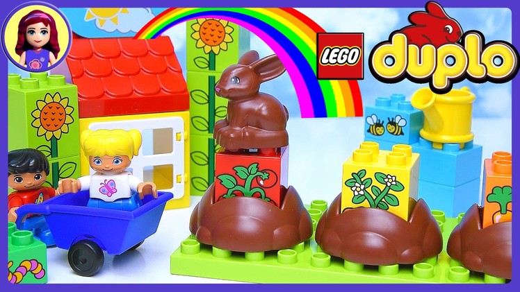 Learn How Gardens Grow Duplo Lego My First Garden Build Review Play - Kids Toys
