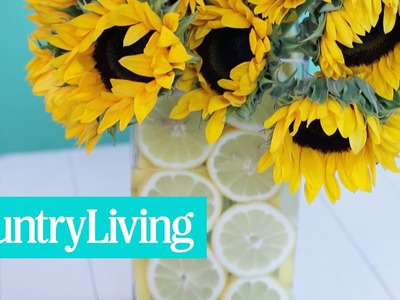 Must Try Summer Decor: Lemon Vase | County Living
