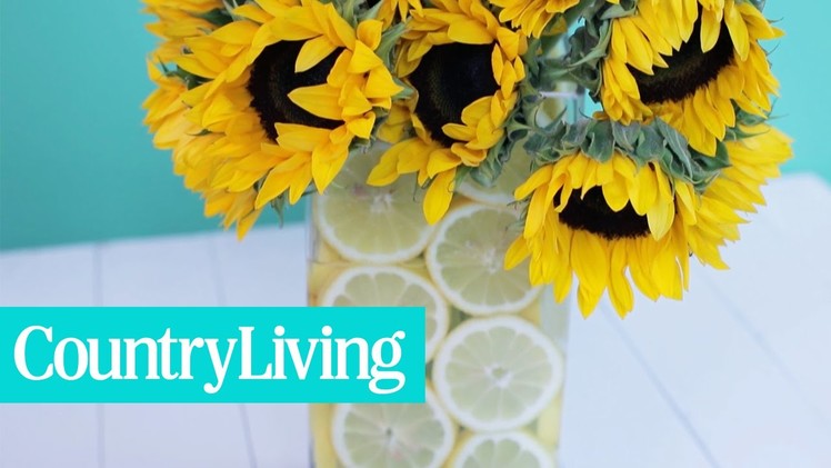 Must Try Summer Decor: Lemon Vase | County Living