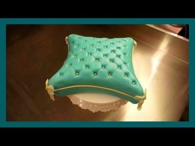 Pillow Cake - How to Fondant Pillow Cake - Pillow Cake Fondant Tutorial - Gcf