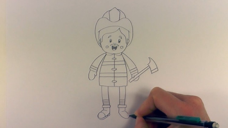 R.E.A.P: How to Draw a Cartoon Fireman