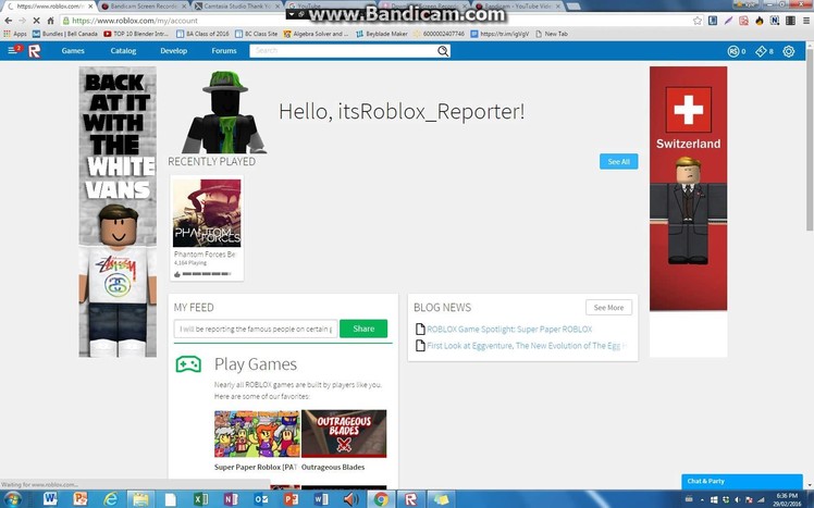 ROBLOX- How to change your name on Roblox