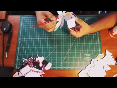 Splatoon paper craft how to make the squid sister's me & Marie