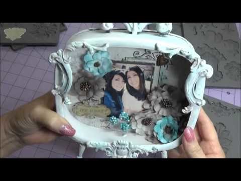 Altered frame and how to use Prima Moulds