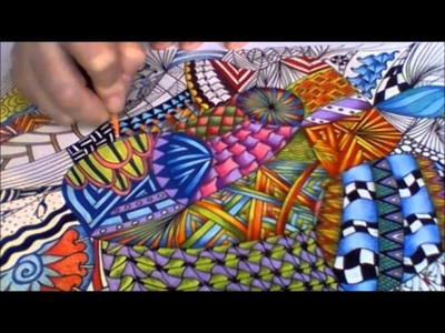 How To Color Zentangle