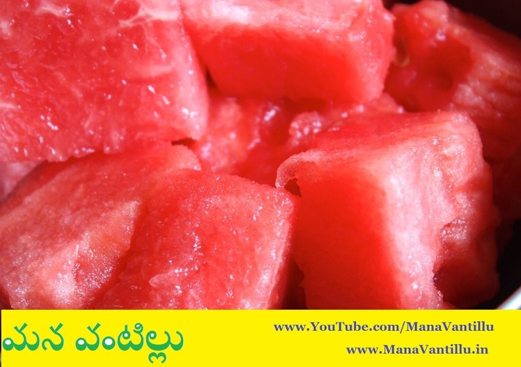 How to Cut Watermelon in Different Shapes