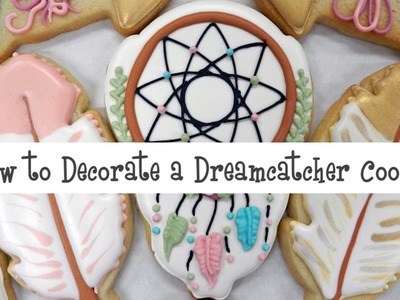 How to Decorate a Dreamcatcher Cookie