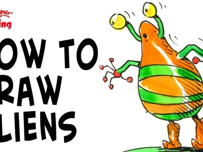 How to design and draw cute aliens