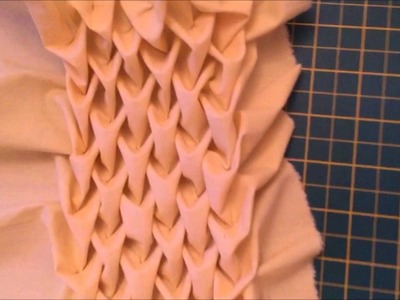 How To Do Smocking Beautiful Design Arrowhead By Rose