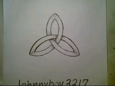 How To Draw Celtic Knot Ancient Symbol Impossible Shape Easy Step By Step Tutorial