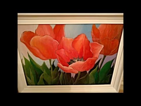 How to draw tulips?