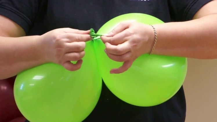 How to make a balloon duplet