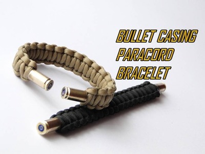 How to Make a Bullet Casing Paracord Bracelet- Cobra Weave Version