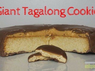 How To Make a Giant Tagalong Cookie